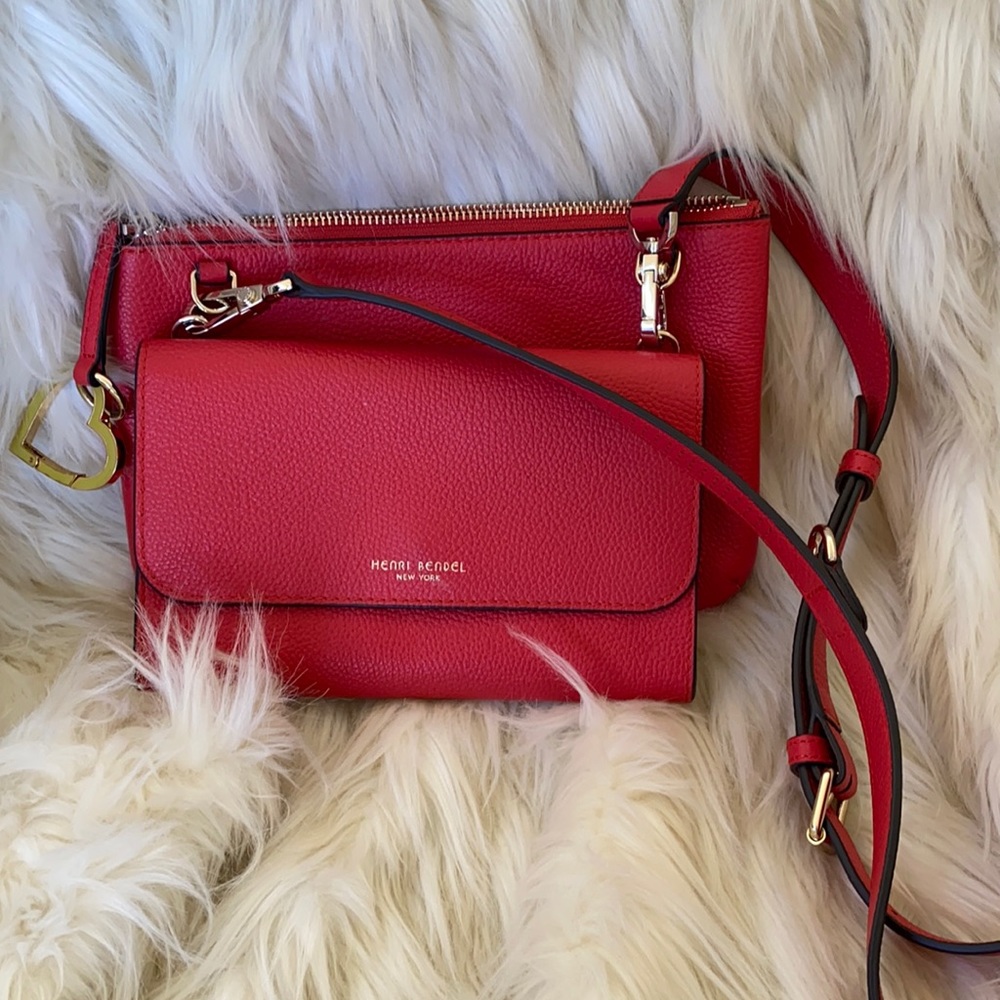 Henri Bendel crossbody with detachable wallet